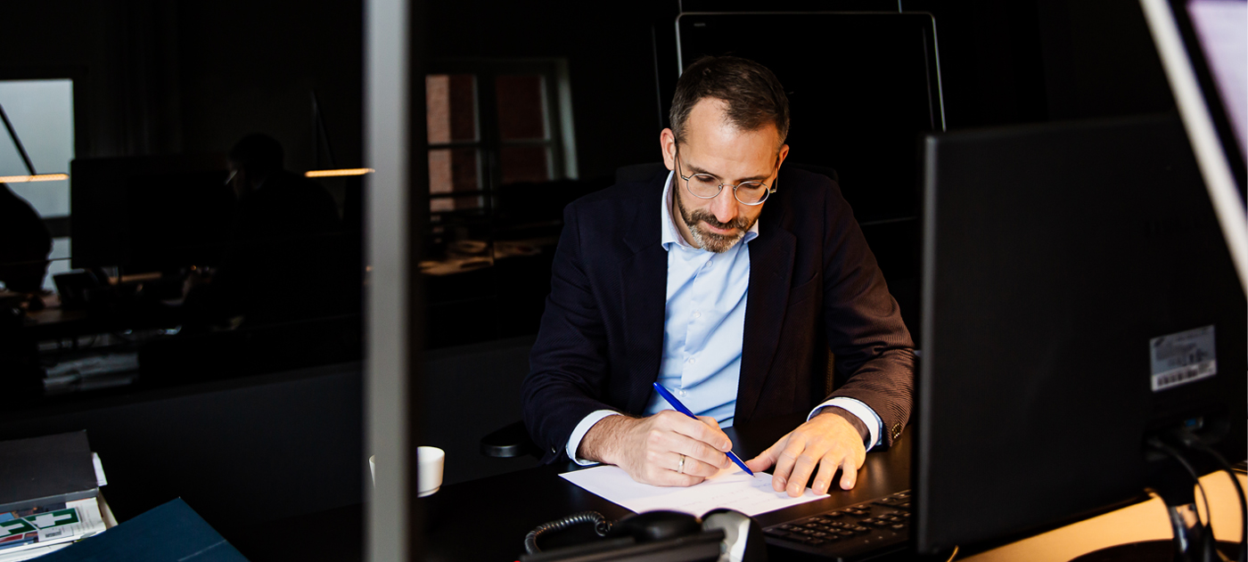 <p><strong>Architekt Stephan Kohlrausch<br /></strong>Seit 2020 Gesellschafter der Gruppe GME.</p>